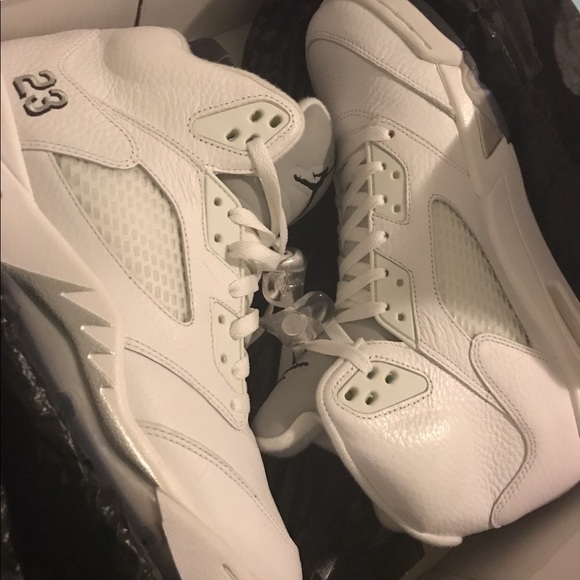 Retro air Jordan 5s never used brand new . OBO - Picture 1 of 4